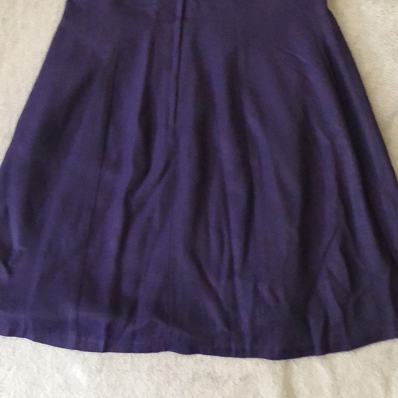 CDC Petites Caren Desiree Company Vintage Purple Dress - Picture 6 of 10